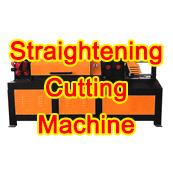 straightening cutting machine